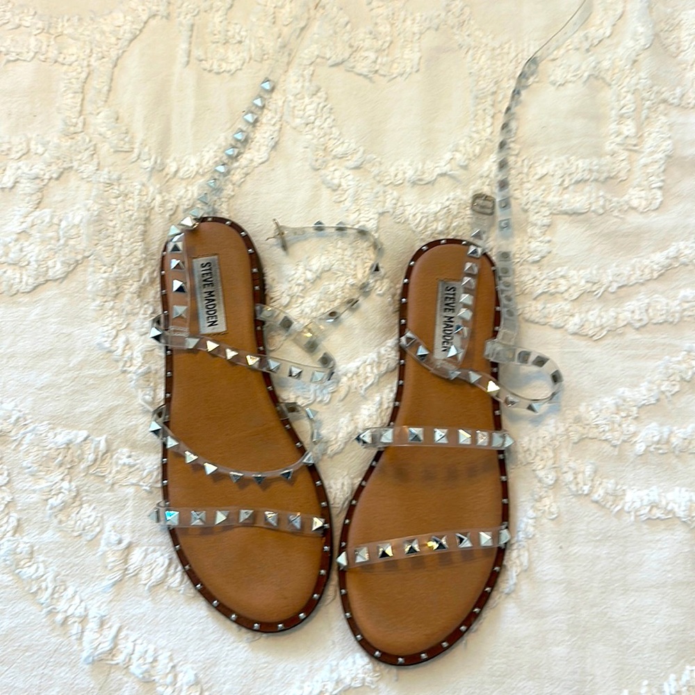 Steve Madden rhinestone sandals